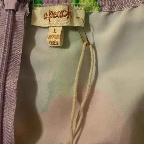 Floral Maxi Dress with Belt - Picture 4 of 5